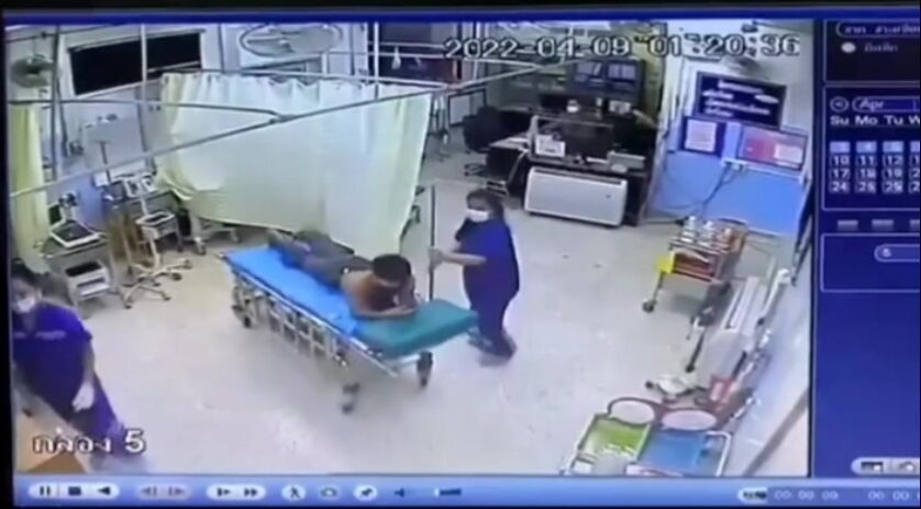 Classic: Thai Man Shot In Emergency room