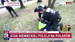 German nazi Police vs Polish Catholics