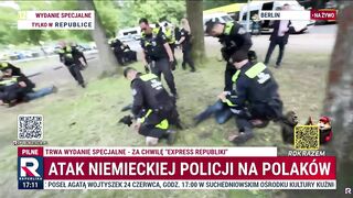 German nazi Police vs Polish Catholics
