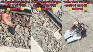 Body parts on train tracks after accident