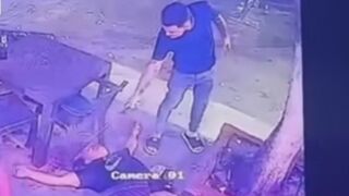 Gunman Empties Rounds Into His Face at Point Blank