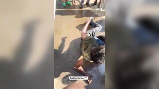 Screaming Thief Flogged For Stealing Wheel Caps