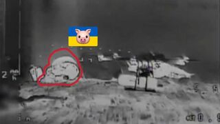 Baba Yaga drone operator falls asleep.