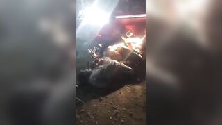 Bus Collides With 2 Motorcycles Killing 4 In Indonesia