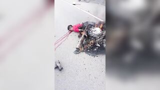 Two Dudes On Motorcycle Lost Lives In Fiery Accident