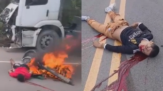 Two Dudes On Motorcycle Lost Lives In Fiery Accident