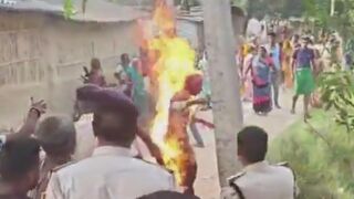 Elderly Man Self Immolates During Land Dispute