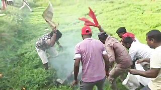 Elderly Man Self Immolates During Land Dispute