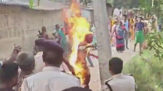 Elderly Man Self Immolates During Land Dispute