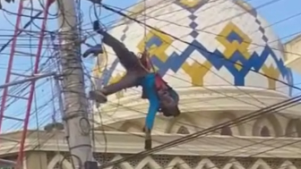 Company Worker Electrocuted, Killed While Repairing Powerline In Indonesia