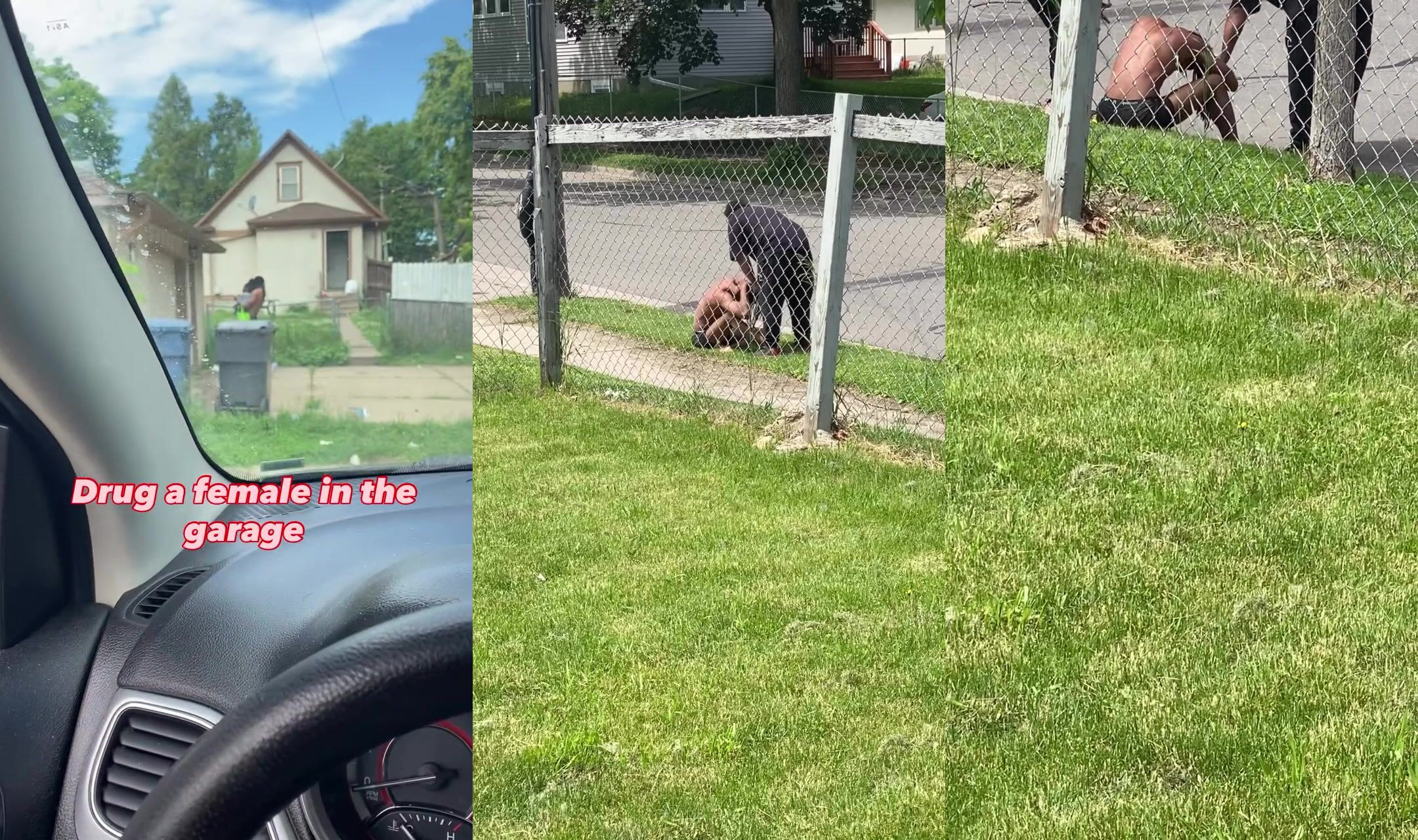 Rapist beat and dragged