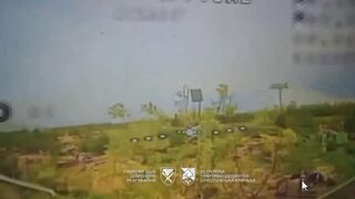 Slaughtering Russians near Pokrovsk.
