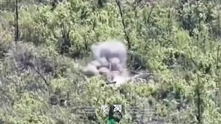 Slaughtering Russians near Pokrovsk.