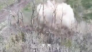 Slaughtering Russians near Pokrovsk.