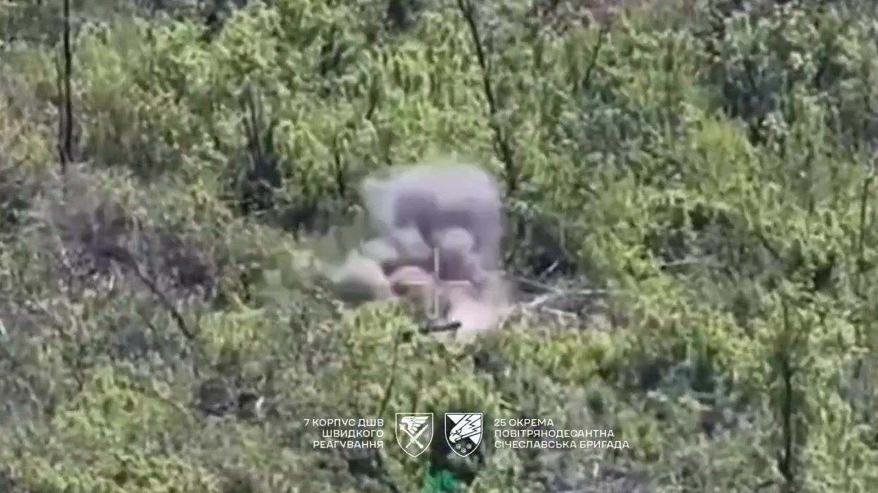 Slaughtering Russians near Pokrovsk.