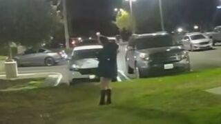 Female Stabbing Suspect Tased By Cops In California