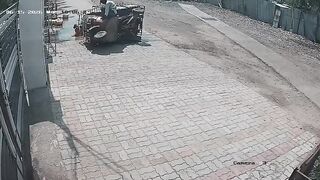 Woman Injured By Overturned Tricycle
