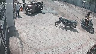 Woman Injured By Overturned Tricycle