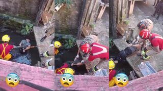 Executed Man With Hands Tied Behind The Back Found In A Sewer