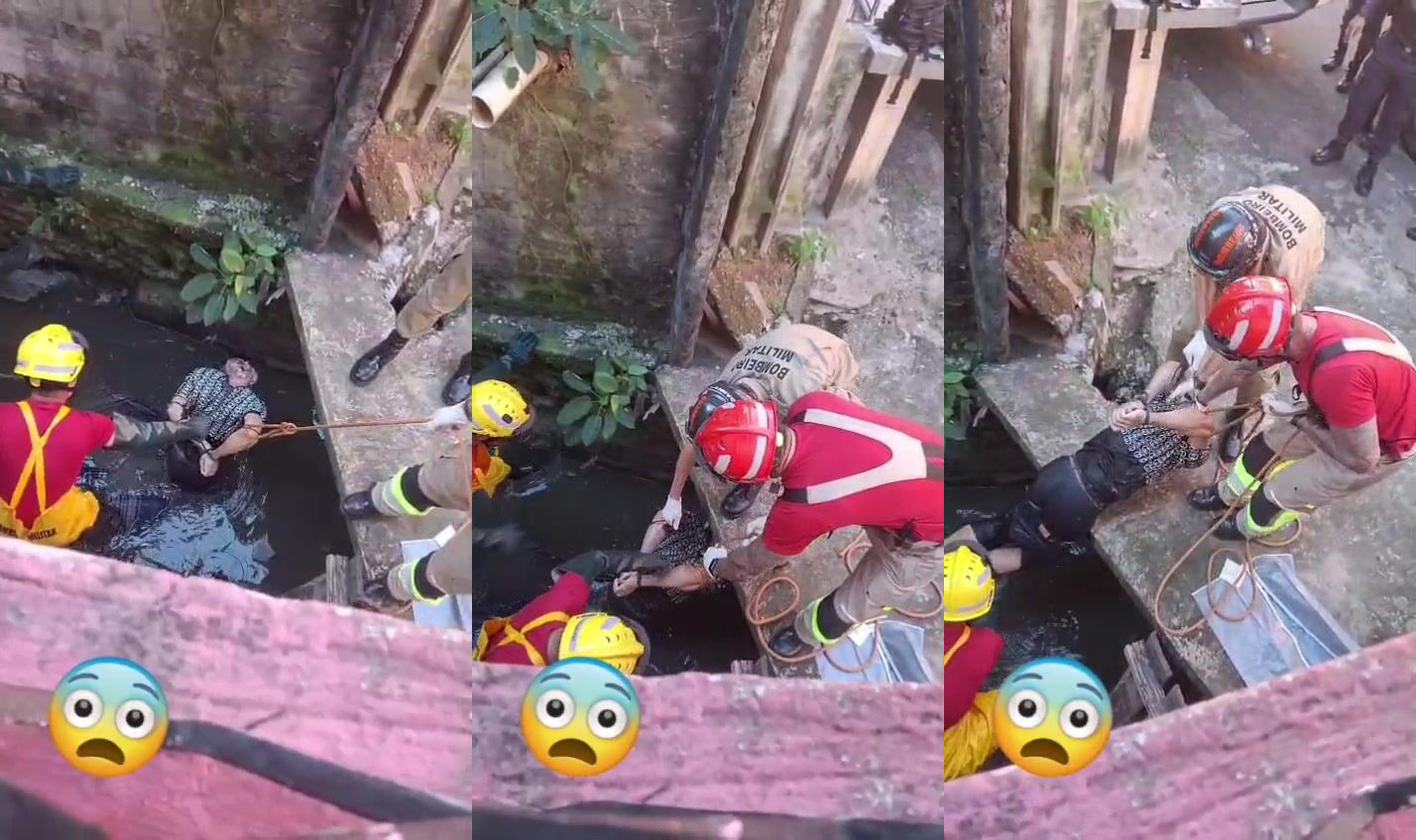 Executed Man With Hands Tied Behind The Back Found In A Sewer