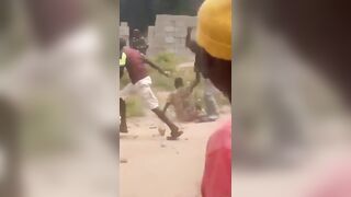 Nigerian Soldier Mistaken For Bandit Brutalized By Angry Mob