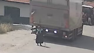 Old Woman Ran Over, Killed By Reversing Truck In Turkey