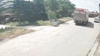 Old Woman Ran Over, Killed By Reversing Truck In Turkey