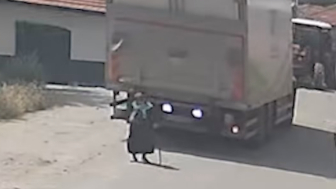 Old Woman Ran Over, Killed By Reversing Truck In Turkey