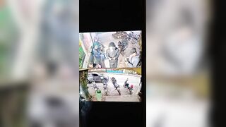 Execution Of Motorcycle Taxi Driver Caught On CCTV In Brazil