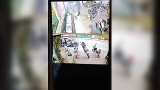 Execution Of Motorcycle Taxi Driver Caught On CCTV In Brazil