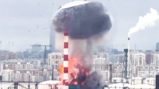 Russian air defense in action.