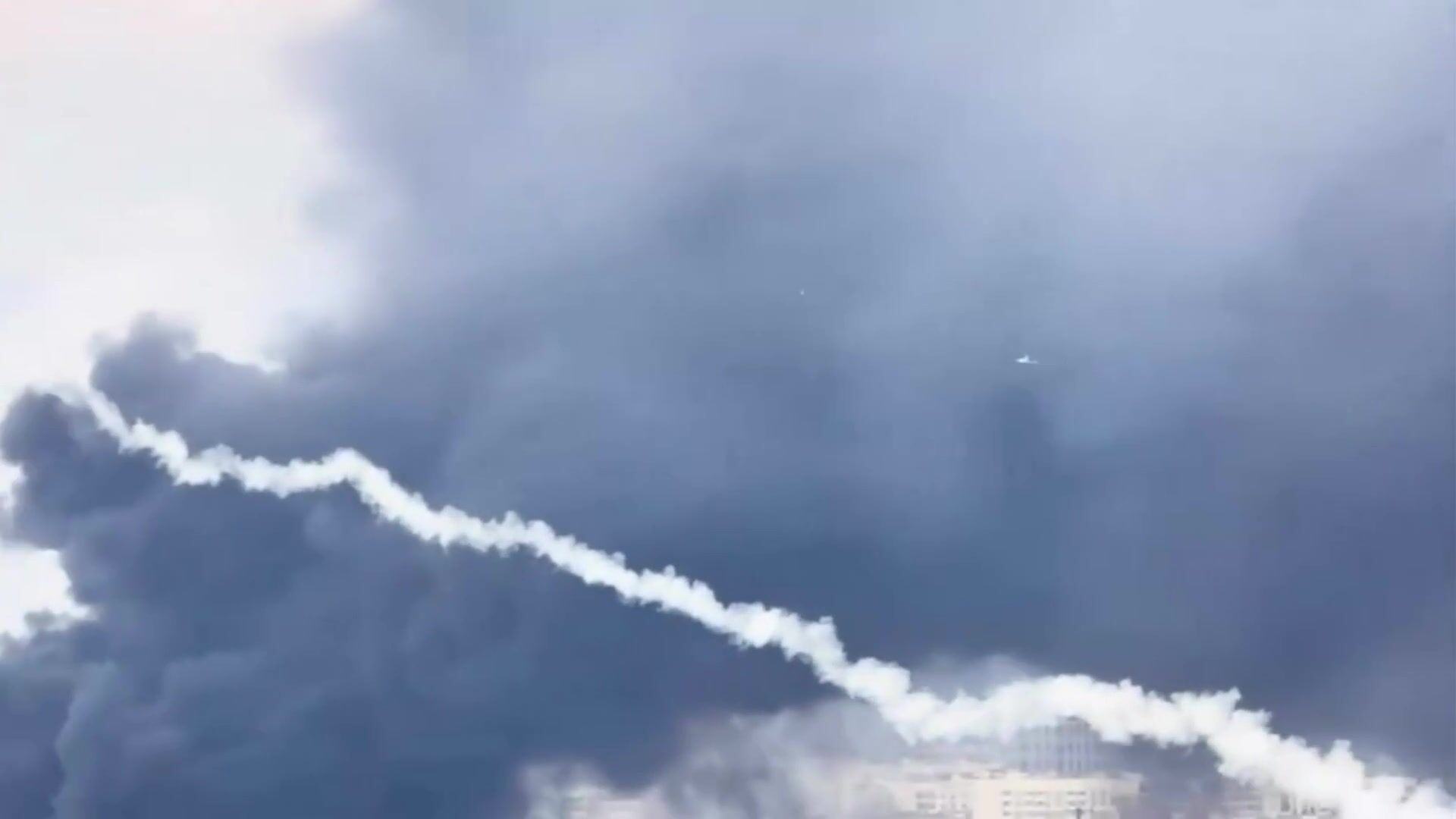 Russian air defense in action.