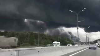 MOSCOW UNDER MASSIVE ATTACK. (18.06.2026). COMPILATION.