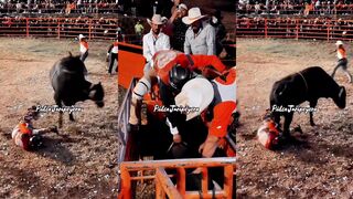Bullfighter Gets Leg Broken By The Beast