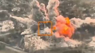 Ukrainian fortress destroyed.
