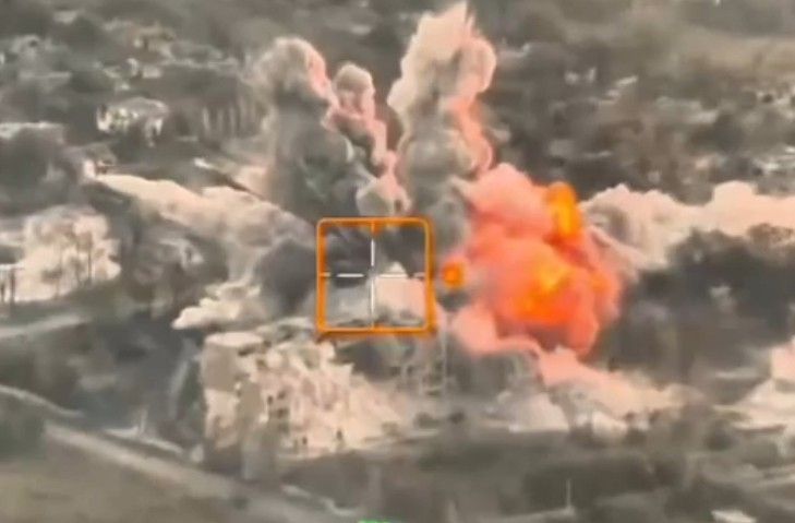 Ukrainian fortress destroyed.
