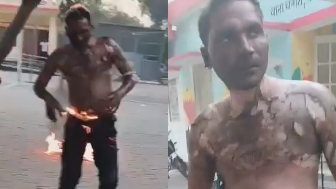 Man Self-Immolates After His Brother Was Arrested