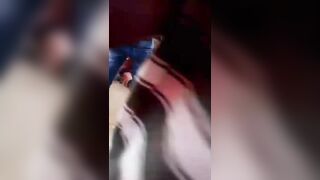 Tied, Beaten, Shaved And Painted:  Man Tortures Wife In Front Of Children