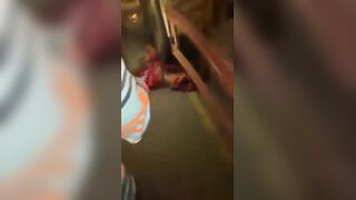 Nigerian Biker Turned Into A Mess After Overtaking A Truck On The Narrow Road