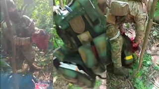 Classic: Screaming Ukrainian Gets Beheaded By Russian {Clean Video}