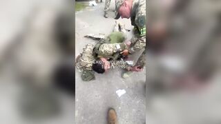 Ukrainians vs. Colombian/Brazilian mercs clash.