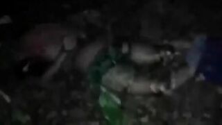 Dismemberment with a chainsaw