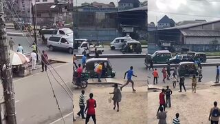 Thief Chased And Killed By Mob In Nigeria