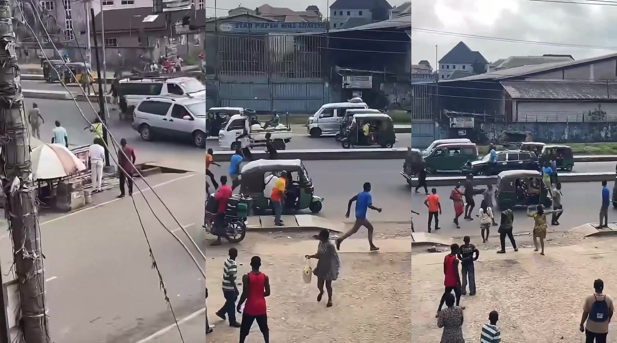 Thief Chased And Killed By Mob In Nigeria