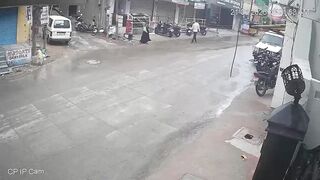 Out-of-control car kills a woman in India