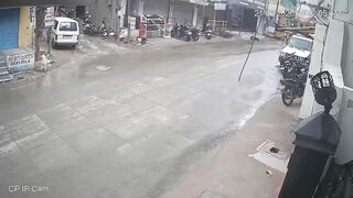 Out-of-control car kills a woman in India