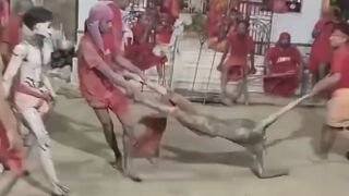 Ritual With A Headless Corpse In India