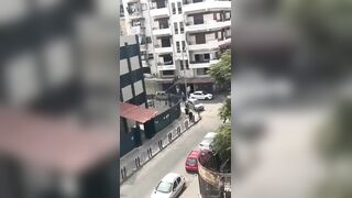 Man Jumps Out Of The Window In Latakia