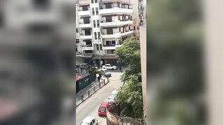 Man Jumps Out Of The Window In Latakia