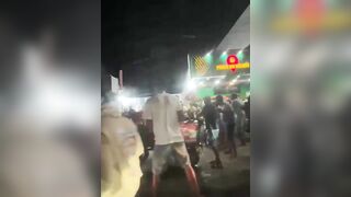 Moment Of Cold Blooded Murder During Street Fight In Brazil